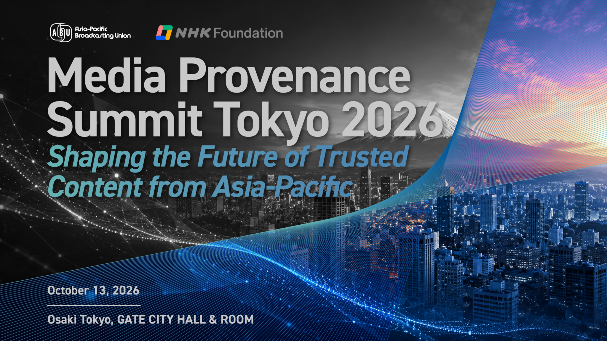 Media Provenance Summit Tokyo 2026