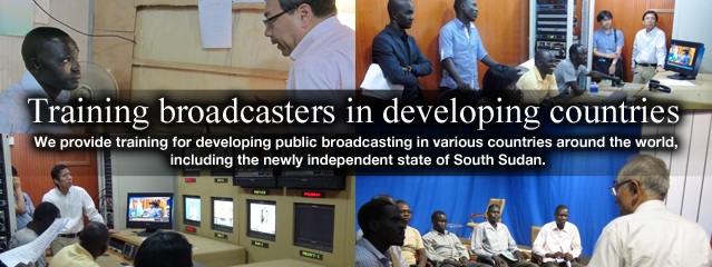 Training broadcasters in developing countries