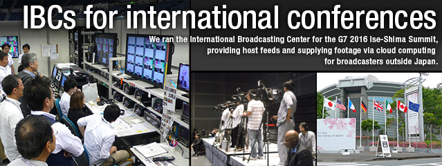 IBCs for international conferences