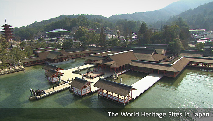 The World Heritage Sites in Japan